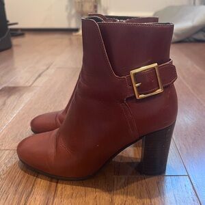 Cosmoparis Leather Ankle Boots